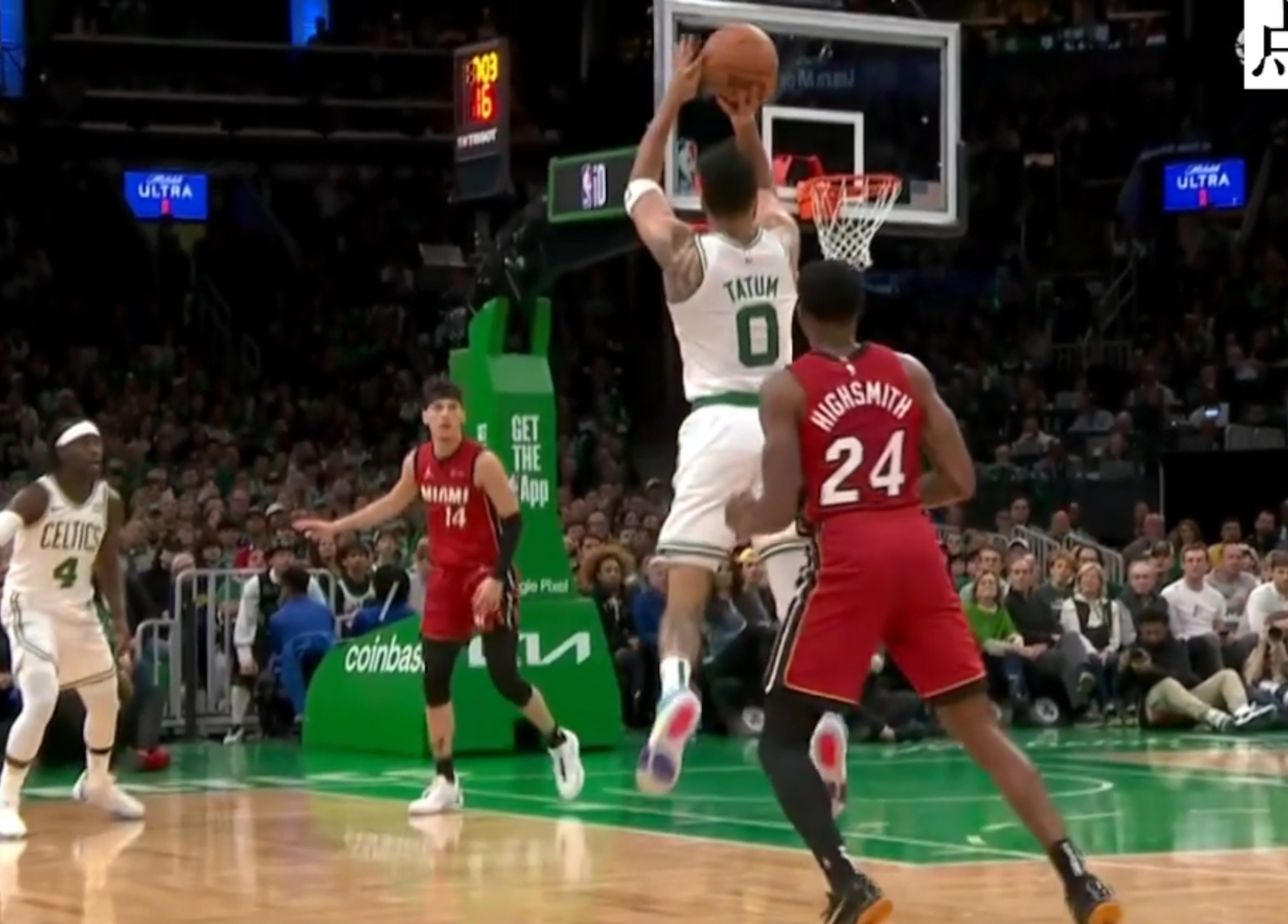 热火大胜凯尔特人，巴特勒砍下26分的简单介绍