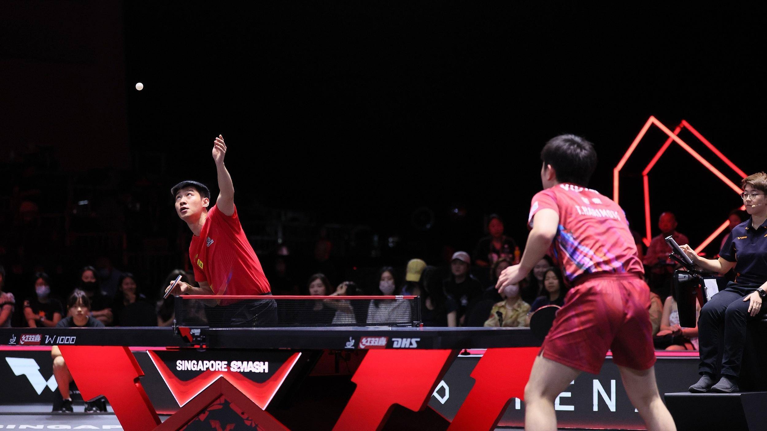 比利时乒乓球队鏖战德国乒乓球队，张本智和统治全场的简单介绍